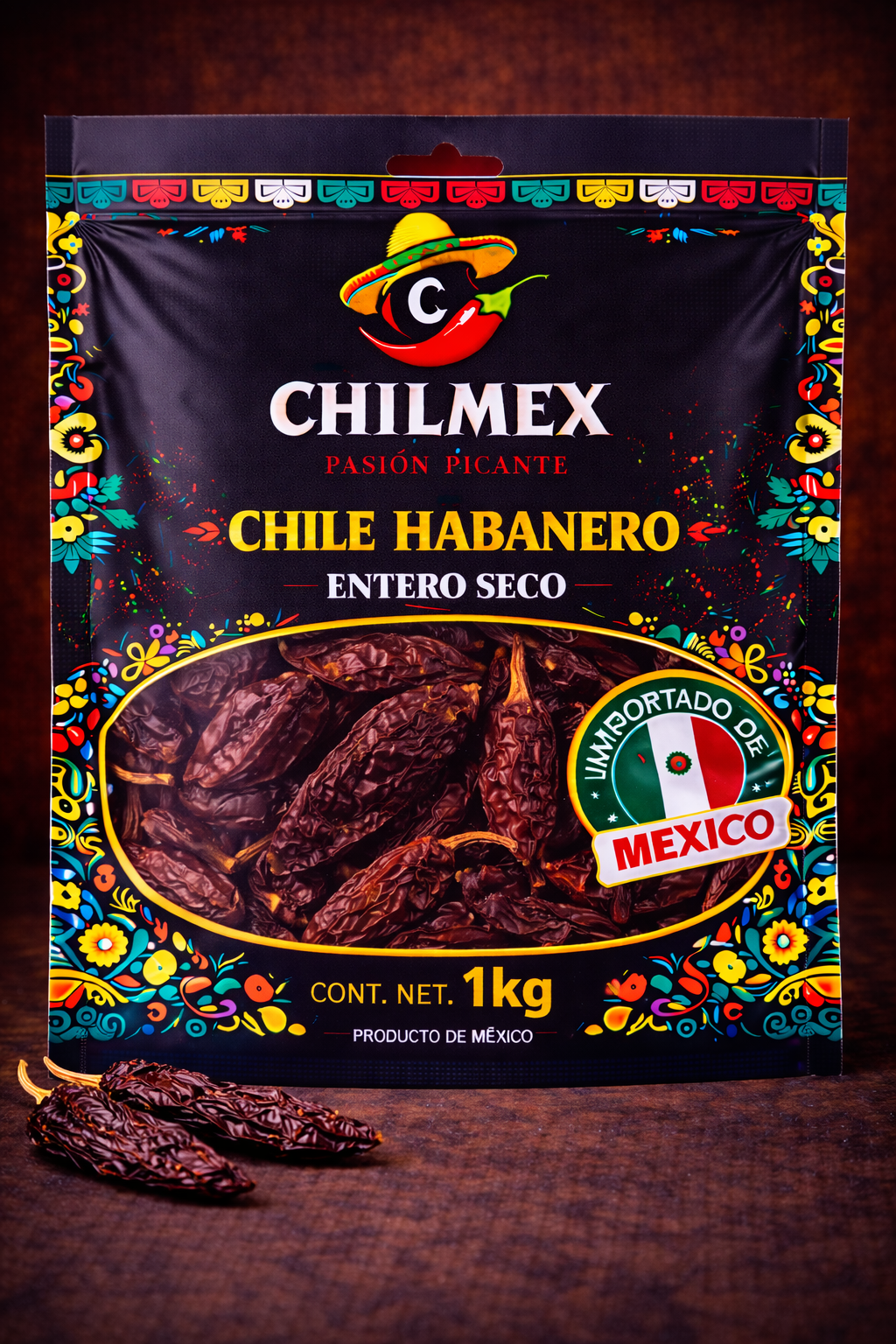 Chile Habanero Entero