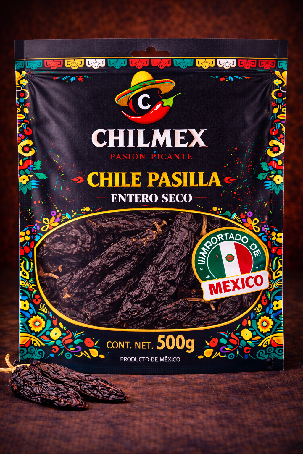 Chile Pasilla Entero