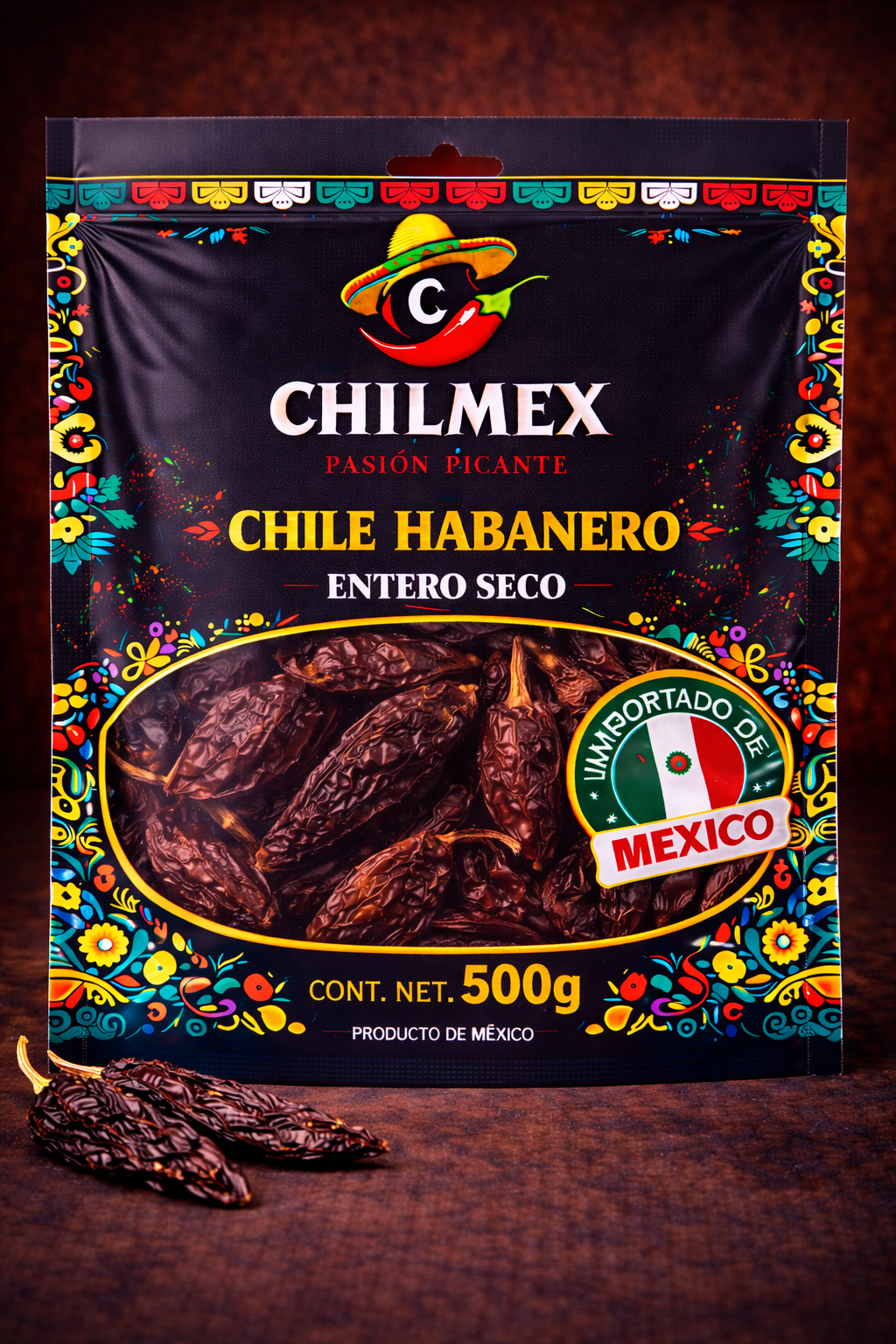 Chile Habanero Entero